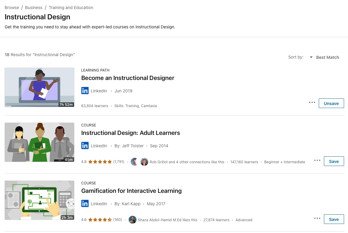 Click on this screenshot to go to the instructional design content collection
